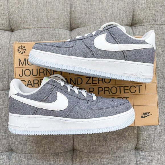 Nike Shoes - ♻️ Nike Air Force 1 grey white shoes